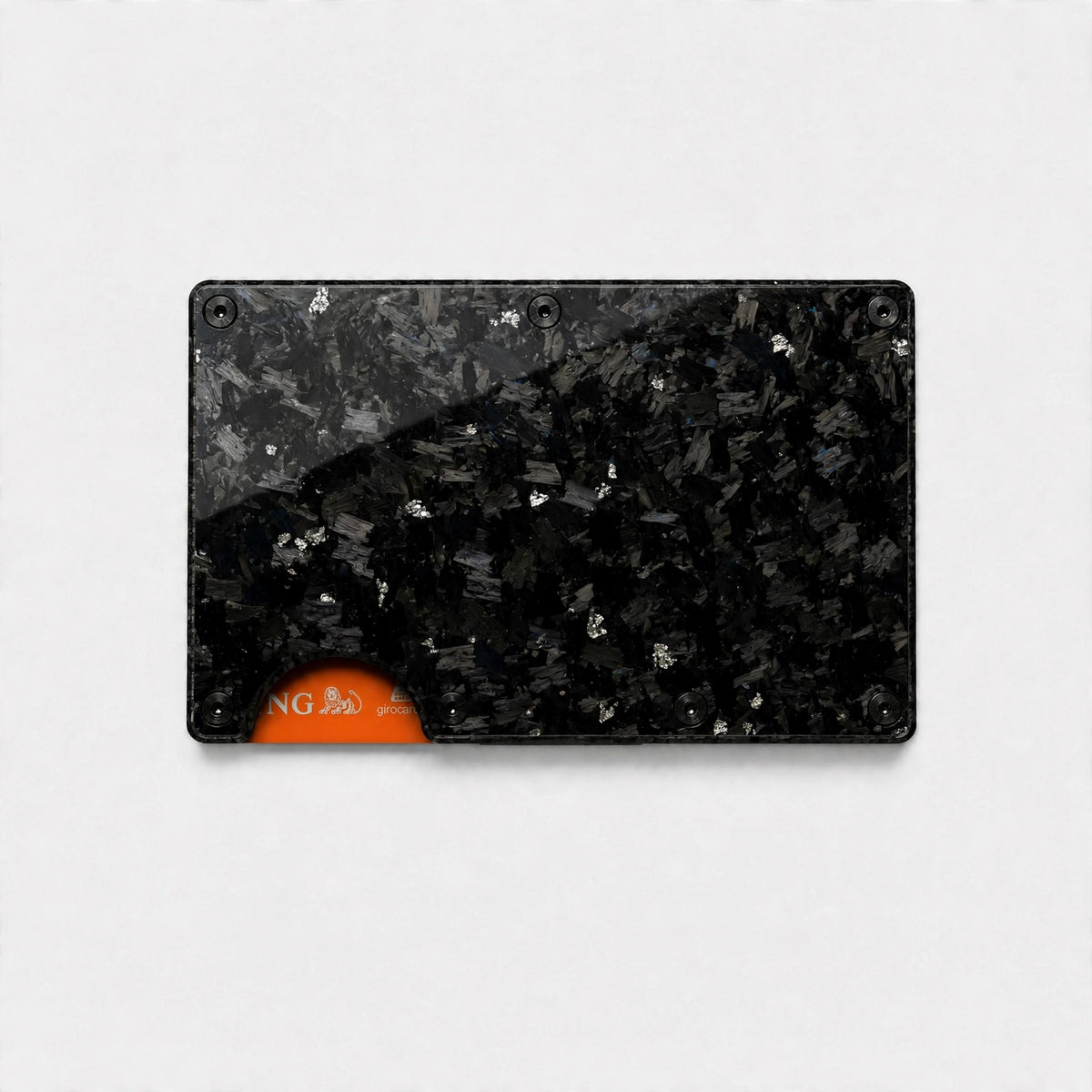 FORGE-GLOSS-CARBON-WALLET-ZILVER